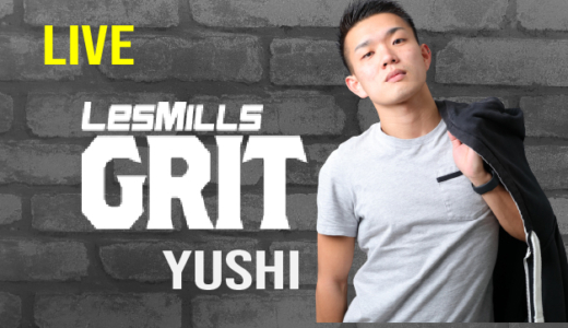 5/8(sat) 12:00-  GRIT YUSHI（LIVE)